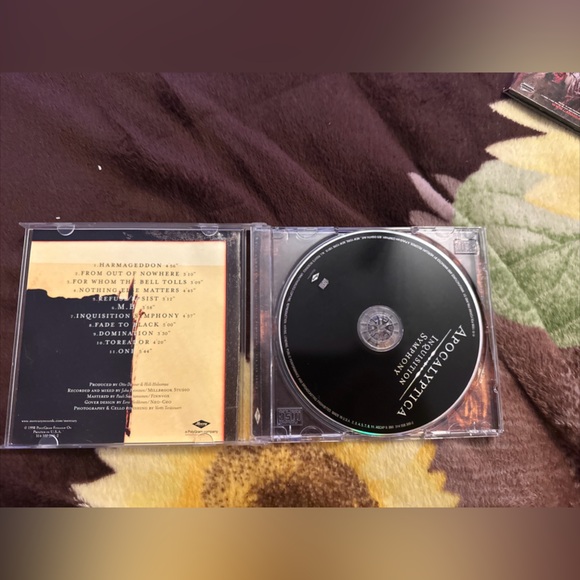Inquisition Symphony by Apocalyptica (CD, Sep-2000, Mercury) - Picture 3 of 4